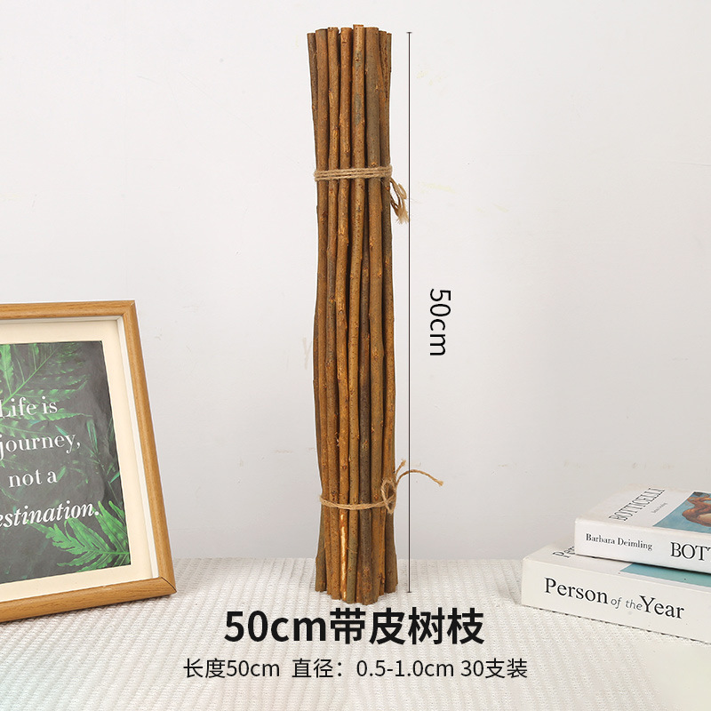 30 cành màu nguyên bản có vỏ 50cm dày khoảng 0,5-1cm