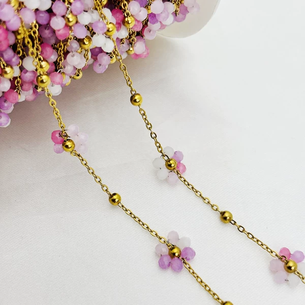 Light pink crystal