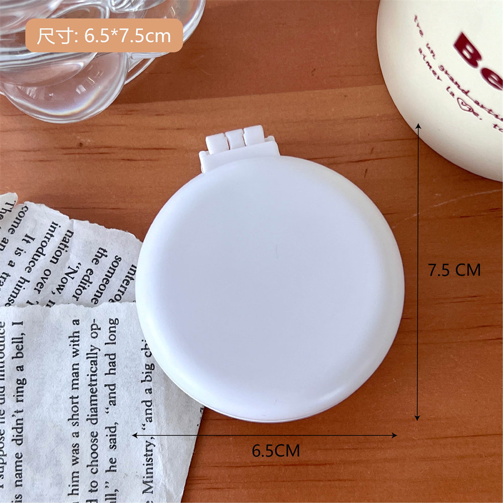 Estilo coreano INS de dibujos animados lindo suave lindo espejo integrado mini portátil peine airbag cojín de aire peine masaje peine