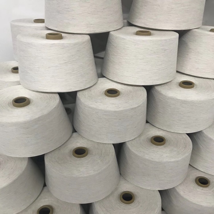 【厂家直销】涤麻纱T70%L30%  30s 亚麻涤纶纱线 机织纱 混纺纱