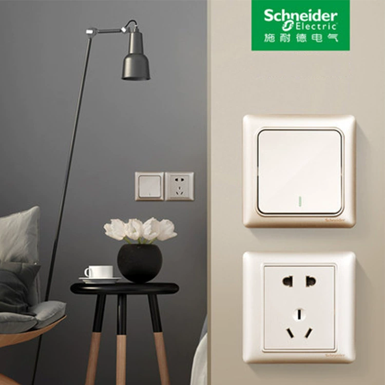Ruiyi switch gold -color power panel 86 switch socket wall socket other Ruiyi 11 gold 1