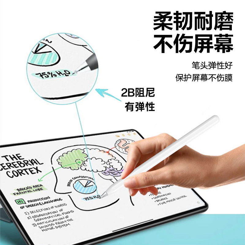 适用VIVOPencil2/2S阻尼软笔尖平板2B阻尼静音降噪针管改造笔尖|undefined