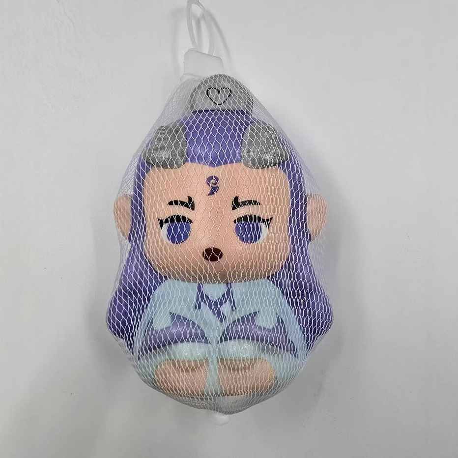 El niño demonio de Nezha, el mar genuino Q, jugar a descomprimir, pellizcar, pellizcar, película conmemorativa, adornos lindos alrededor de la manga.