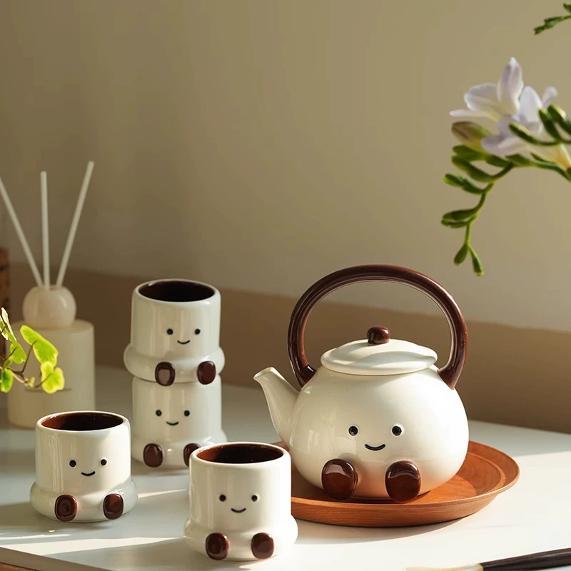 Мультяшный чайник набор подарков на день рождения для девочек