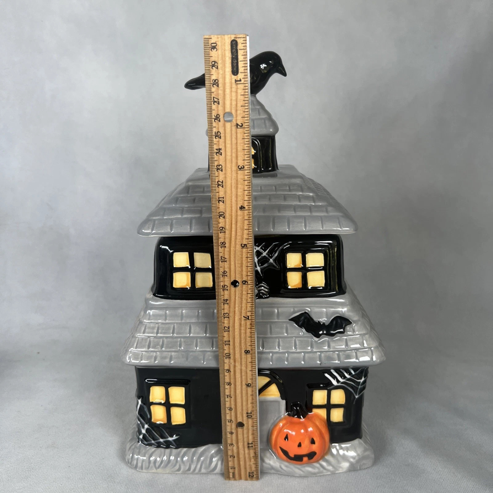 Casa de Halloween taza de cerámica decoración creativa decoración de estilo casa embrujada taza de cerámica decoración