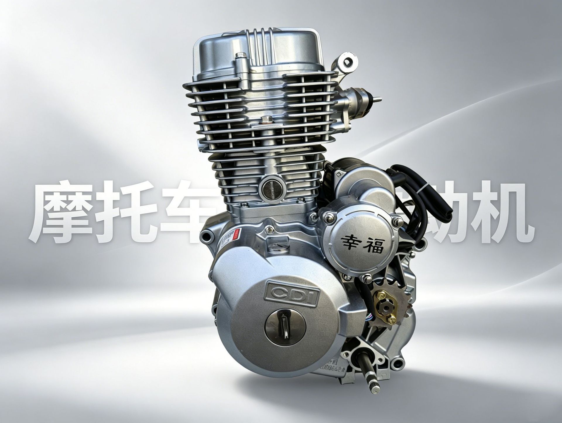 Cross-Border Cg150Cc200Cc Motorcycle Original Engine Brand New Motorcycle Two-Wheel Engine Cg125