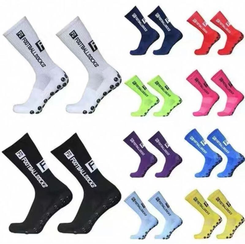 FS Sports Socks Children's Thickened Middle Tube Dummy Towel Training Silicone Anti-Slip Sports Socks Professional Sports Football