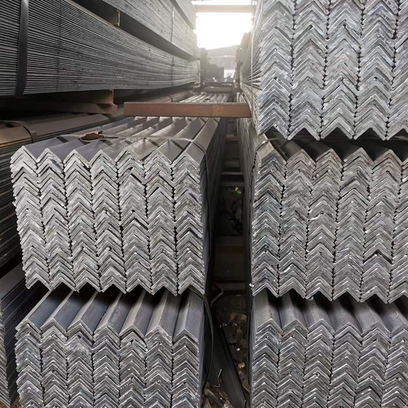 厂家批发角铁50*50 钢结构黑料角钢货架三角铁 等边不等边角钢6米