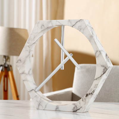 Chaos Marble Newton Iron Man Perpetual motion Decoration high-grade originality business affairs gift Home Furnishing