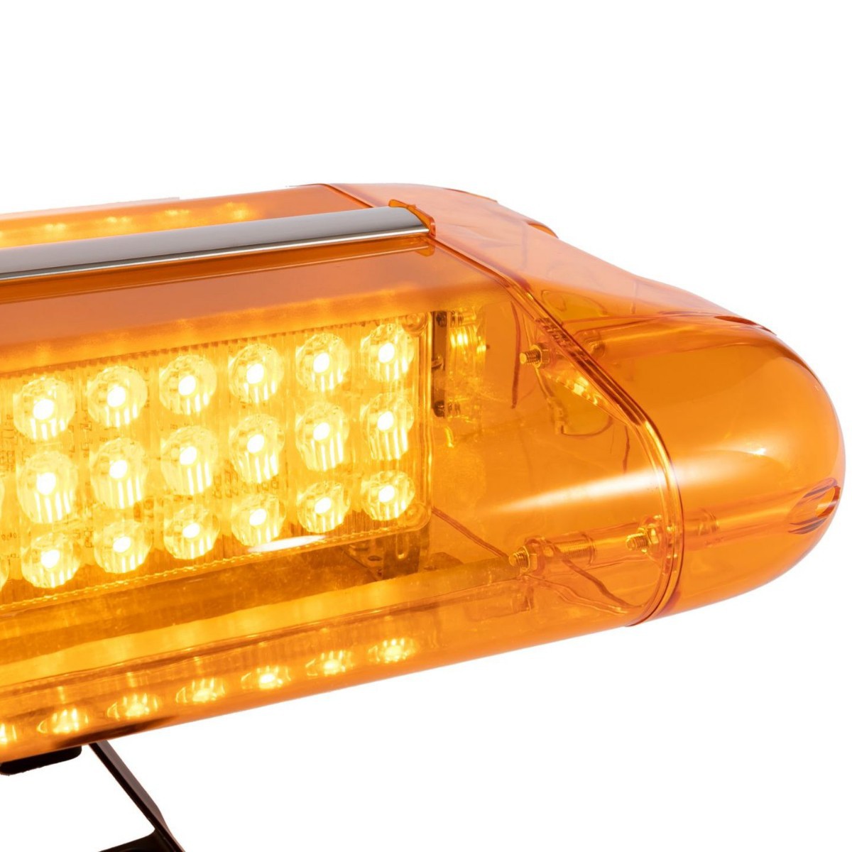 LED roof warning light long row strobe light 1.8m Car-mounted strobe light + dual speakers + siren 9400P9