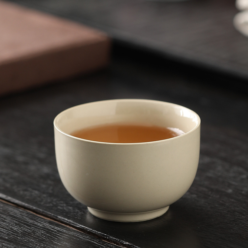 Dehua de alta gama cabina de jade porcelana blanca taza maestro taza de té kung fu taza de cerámica taza de sabor taza de olor taza de fragancia