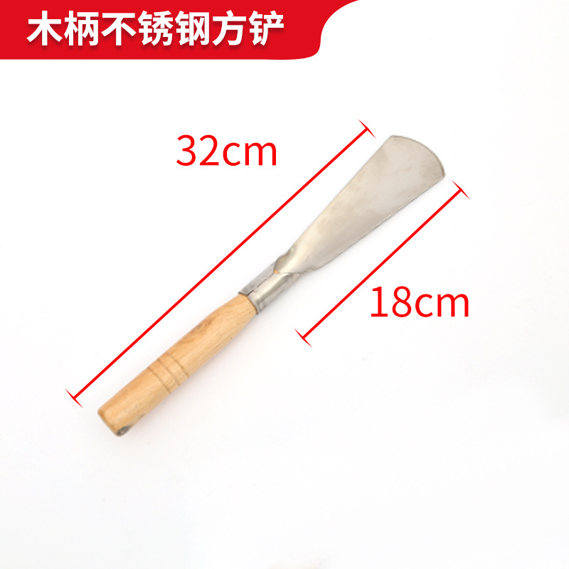 Fábrica al por mayor jardín al aire libre pequeña pala jardinería herramienta de madera pala plantación flor pala excavación verduras silvestres conducción mar pala