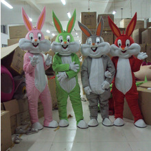兔八哥卡通人偶服裝成人兔年行走活動道具動漫玩偶服公仔演出衣服