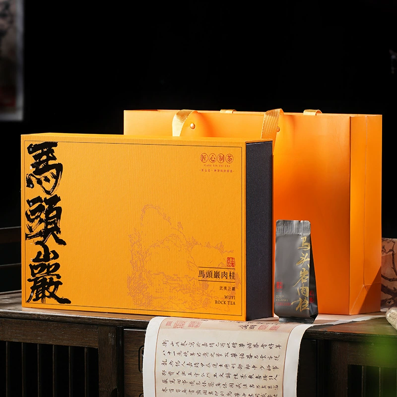 Фабрика прямые поставки Wuyi Rock Tea Horse Head Rock Корица дахонгпао чай Улун Подарочная коробка оптом