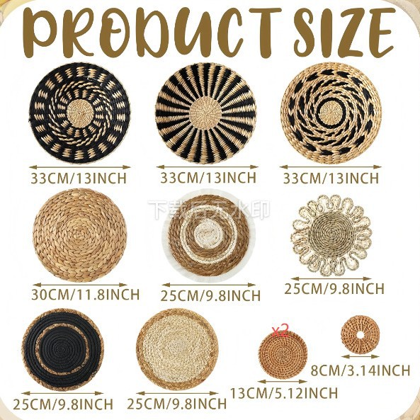 Juego de diez piezas 0,77 kg