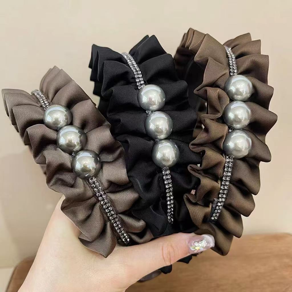 Hair Band Hair Accessories Type Simple Style Classic Style Women's Solid Color Cloth Hair Band