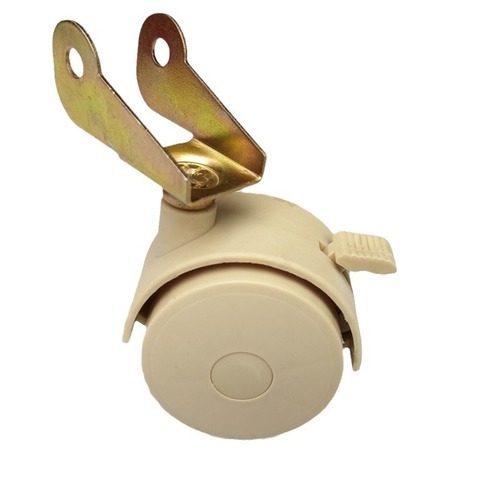 Infant bed swivel wheel children bed baby bed turning wheel bracket wheel silent casters with brake universal wholesale