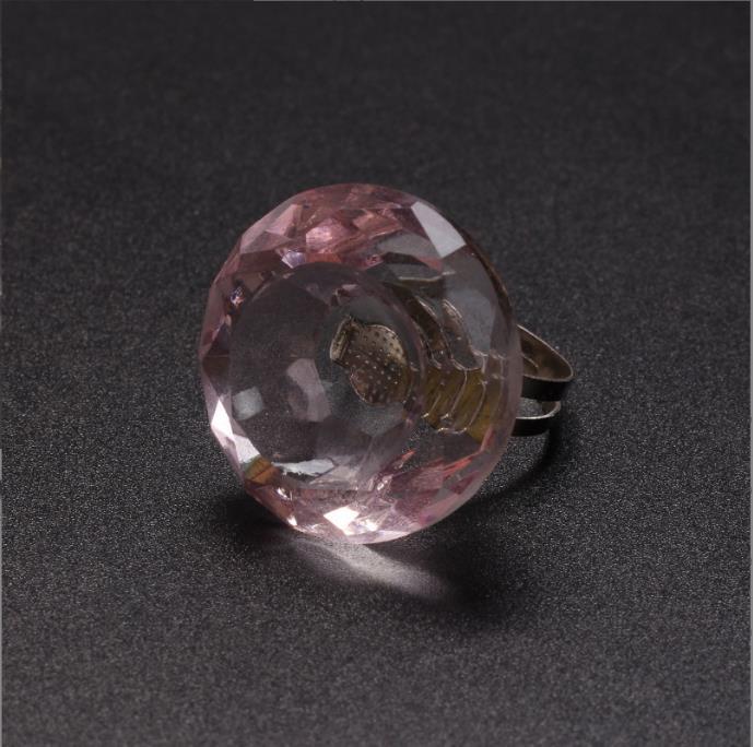 Suministro directo transfronterizo de pestañas, pegamento de plantación, soporte de anillo de cristal especial, soporte de anillo de pegamento de tamaño ajustable, soporte de anillo de pegamento