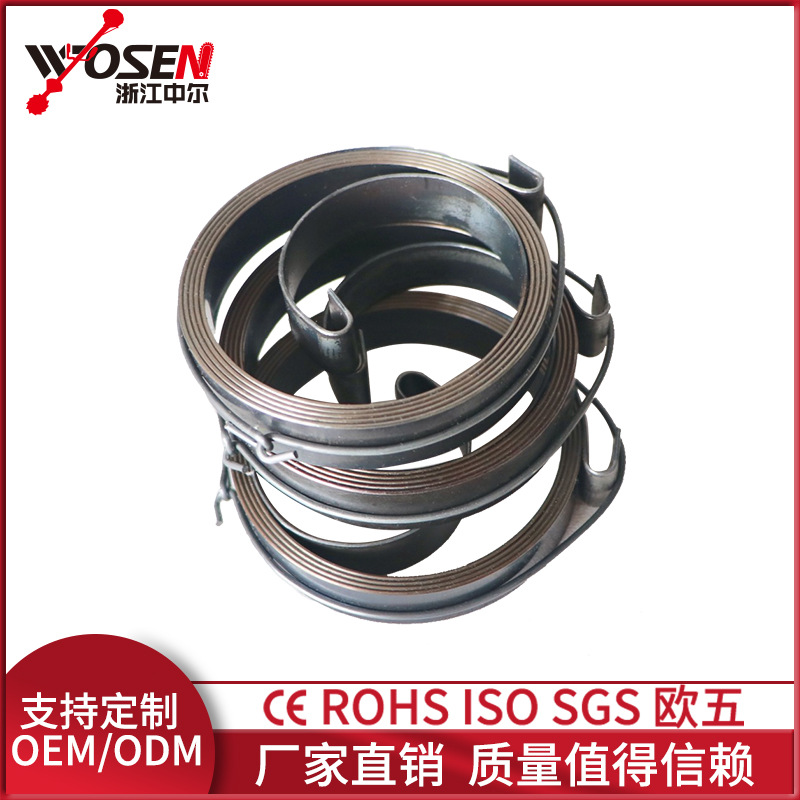 油锯配件不锈钢卷簧高品质收线涡条发卷启动器零件源头工厂批发