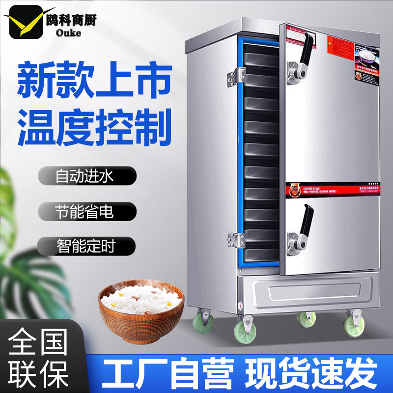 蒸饭柜电蒸饭车商用蒸箱米饭馒头包子燃气蒸饭机锅食堂全自动蒸柜