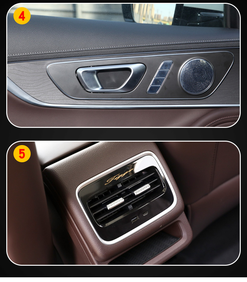 22-25 Chery Tiggo 8Pro Car Interior Gear Shift Center Console Transparent Tpu Protective Film Modification Film