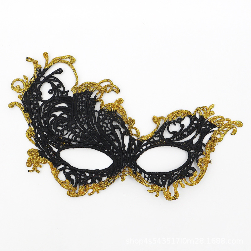 Ventas transfronterizas calientes de Halloween máscaras de encaje de Phoenix máscaras de rendimiento de máscaras sexuales de la reina