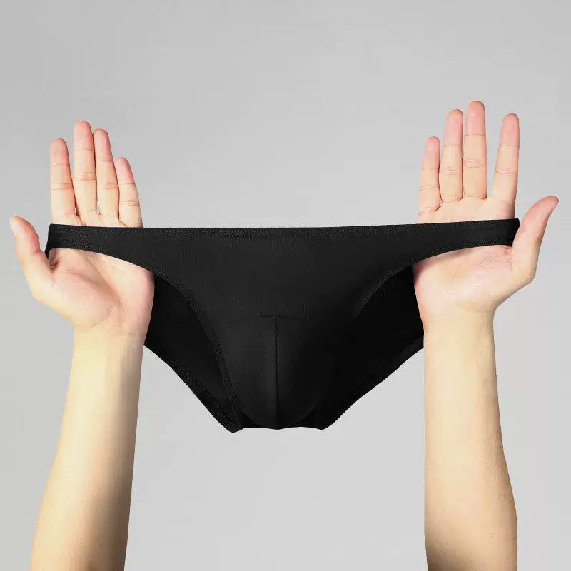 男士内裤头薄款运动性感低腰底裤衩内裤男U凸紧身窄边小三角裤头