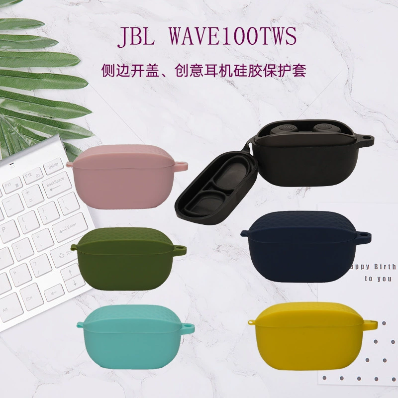 Совместимые наушники, беспроводной силиконовый защитный чехол, Bluetooth