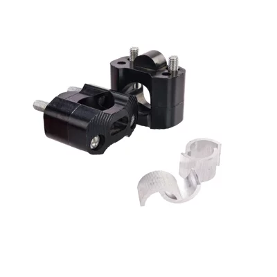 Motorcycle Modified Cnc Code Press Block Heightening Device Variable Diameter Handlebar Fixed 22Mm28Mm (Motosiklet ləvazimatları və aksesuarları) - black