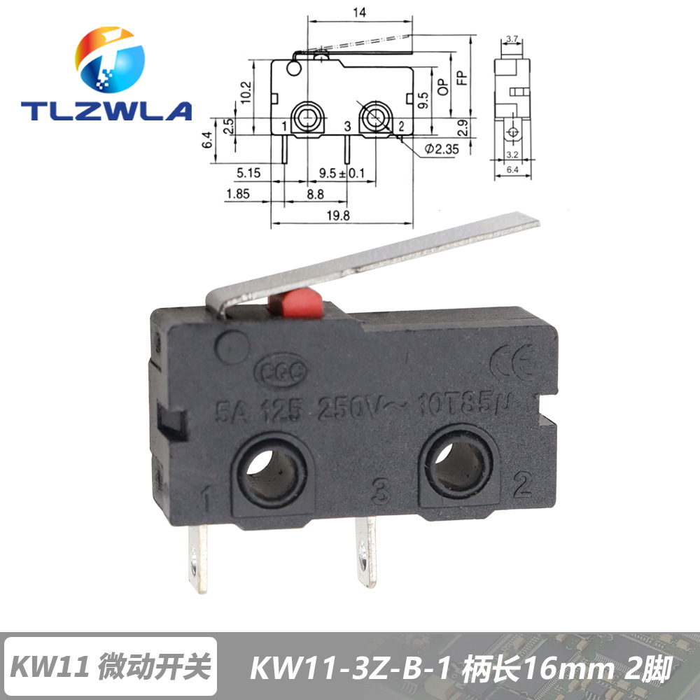 KW11-3Z-B-1 핸들 길이 16mm 2피트