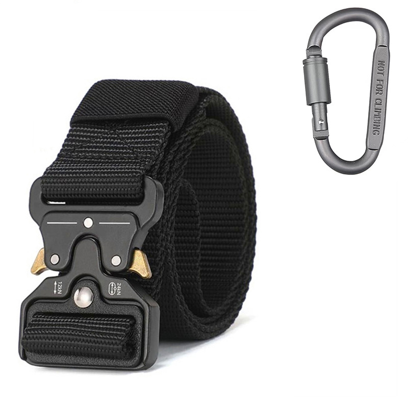 Cinturón táctico Cobra, cinturón de nailon, cinturón para hombre, cinturón de lona, cinturón para pantalón, cinturón extendido para hombre, cinturón versátil de moda para hombre