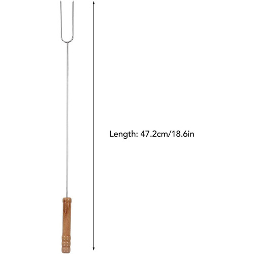 OASISWJ barbecue barbecue signature mutton skewers signature wooden handle barbecue skewers commercial skewers barbecue workers