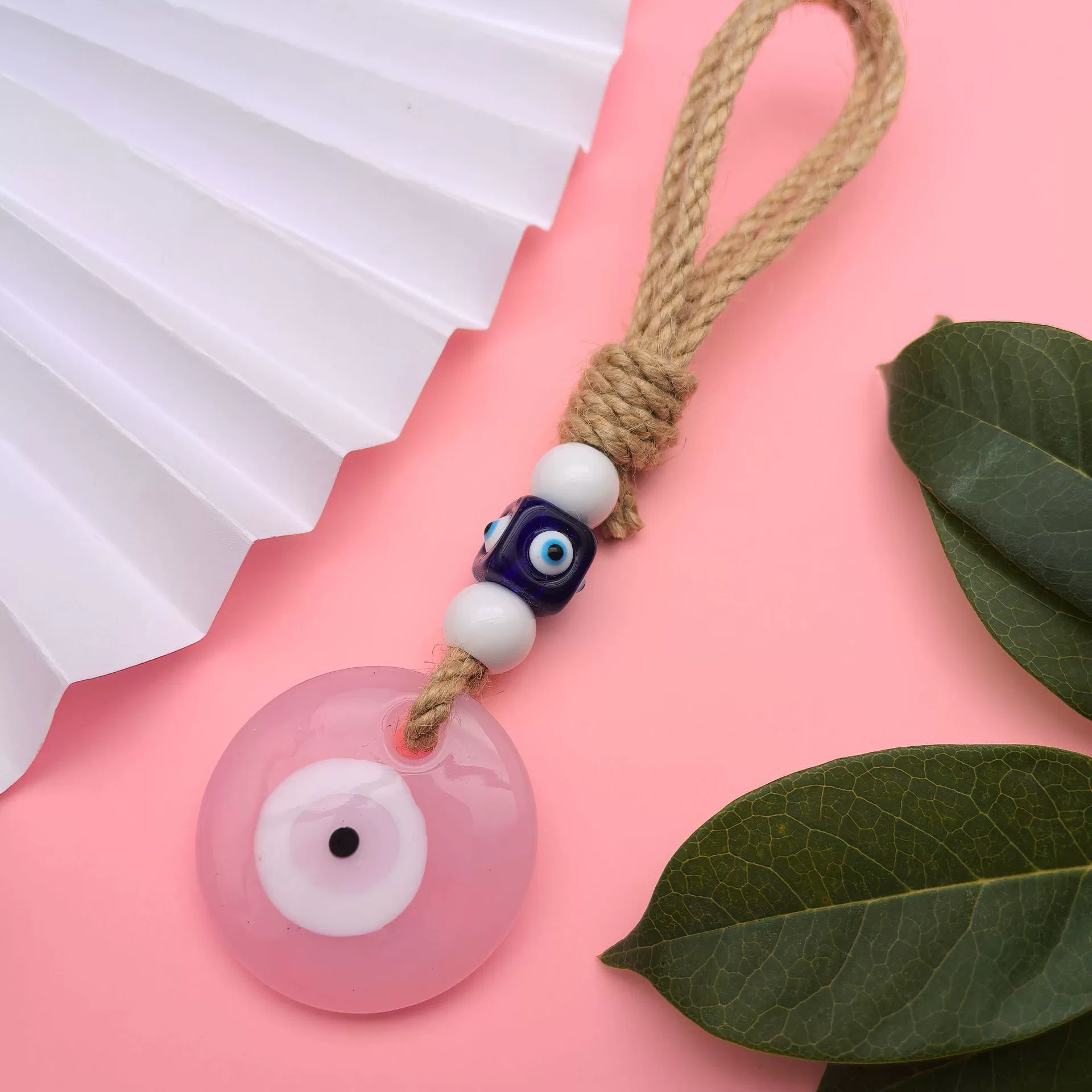 Внешняя торговля прозрачный розовый турецкий синий глаз подвеска Дьявол глаз настенный подвеска