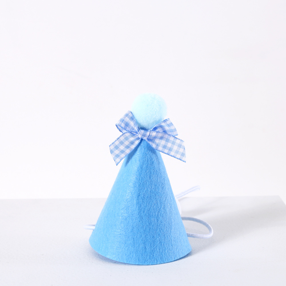 Mascota tridimensional princesa caballero sombrero de cumpleaños gato perro conejo ajustable sombrero de fiesta tocado accesorios de Navidad comercio exterior
