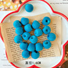 Demi-season acrylic beads, hairgrip, accessory, wholesale