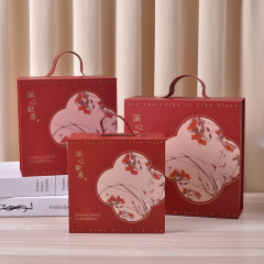 喜びに満ちた箱中国式結婚手提げ喜糖箱花嫁の手ギフトボックスレトロなプレゼント包装ギフトボックス