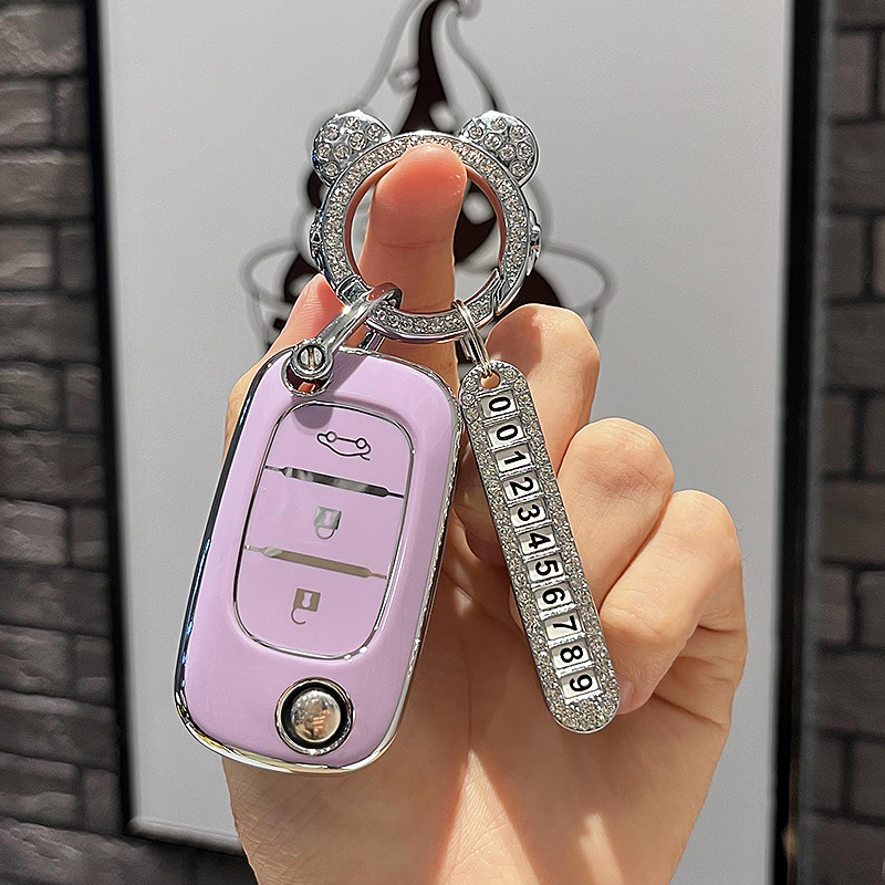 Funda de llave inteligente Mercedes-Benz aplicable plegable Mercedes-Benz Smart Elf fortwo coche forfour funda protectora