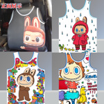 拉布布卡通系列汽车座套不掉色通用型透气车内装饰可爱透气弹力