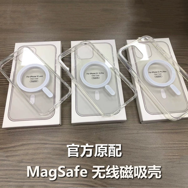 Transparent magnetic shell-bag installation