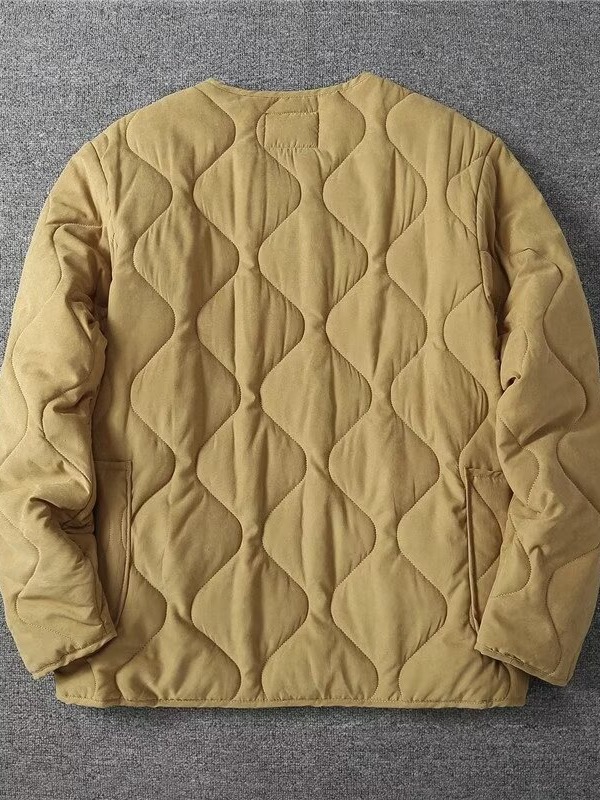 ヨーロッパ駅2023秋冬新作綿ジャケット男性レトロジャケットファッション