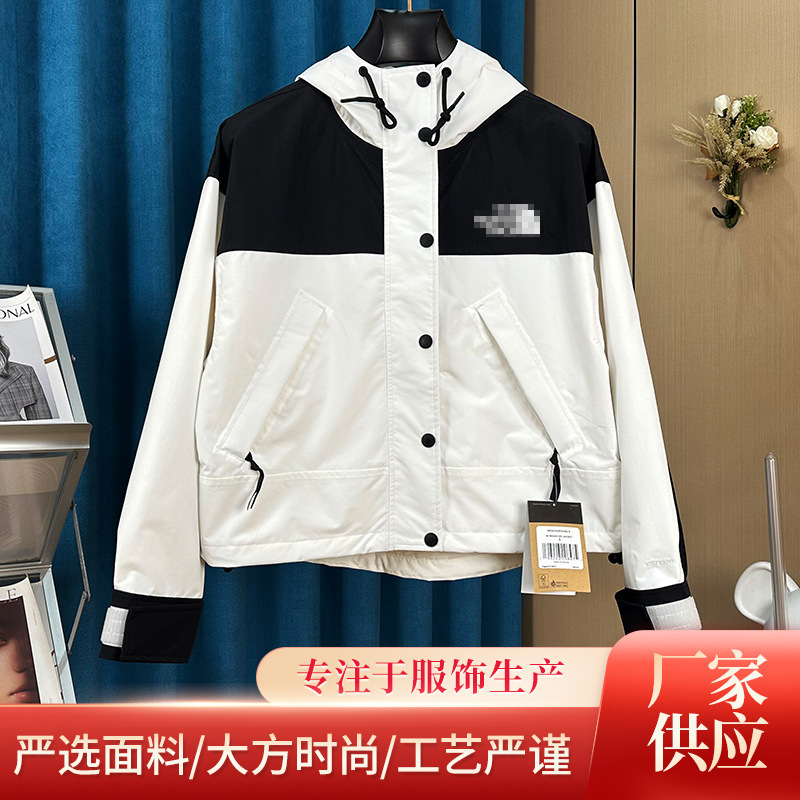2024 Short Style Jacket Alpine Collaboration Women's Outdoor Water-Repellent Sports Jacket 2024 Short Style Jacket Alpine Collaboration Women's Outdoor Water-Repellent Sports Jacket