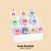 植绒小新趴趴猪萌粒公仔桌面装饰品摆件对对碰盲盒盲袋开学小礼物