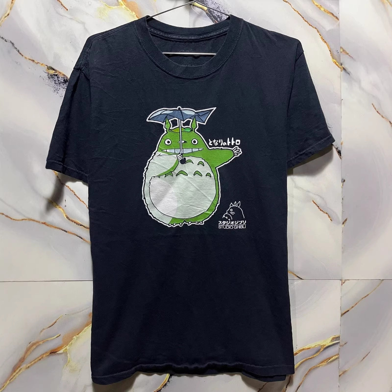 2026 Japanese Totoro English Anime Graphic T-Shirt Fashion Hot Item Cool Versatile Unisex T-Shirt 2026 Japanese Totoro English Anime Graphic T-Shirt Fashion Hot Item Cool Versatile Unisex T-Shirt
