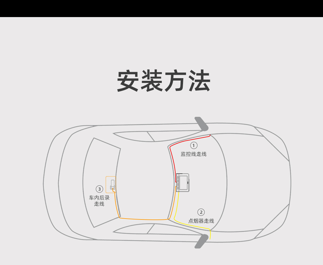 70Mai A810 Pro Dash Cam 4K Night Vision 70Mai Front and Rear Dual Recording Wireless Voice Control with Mobile Phone