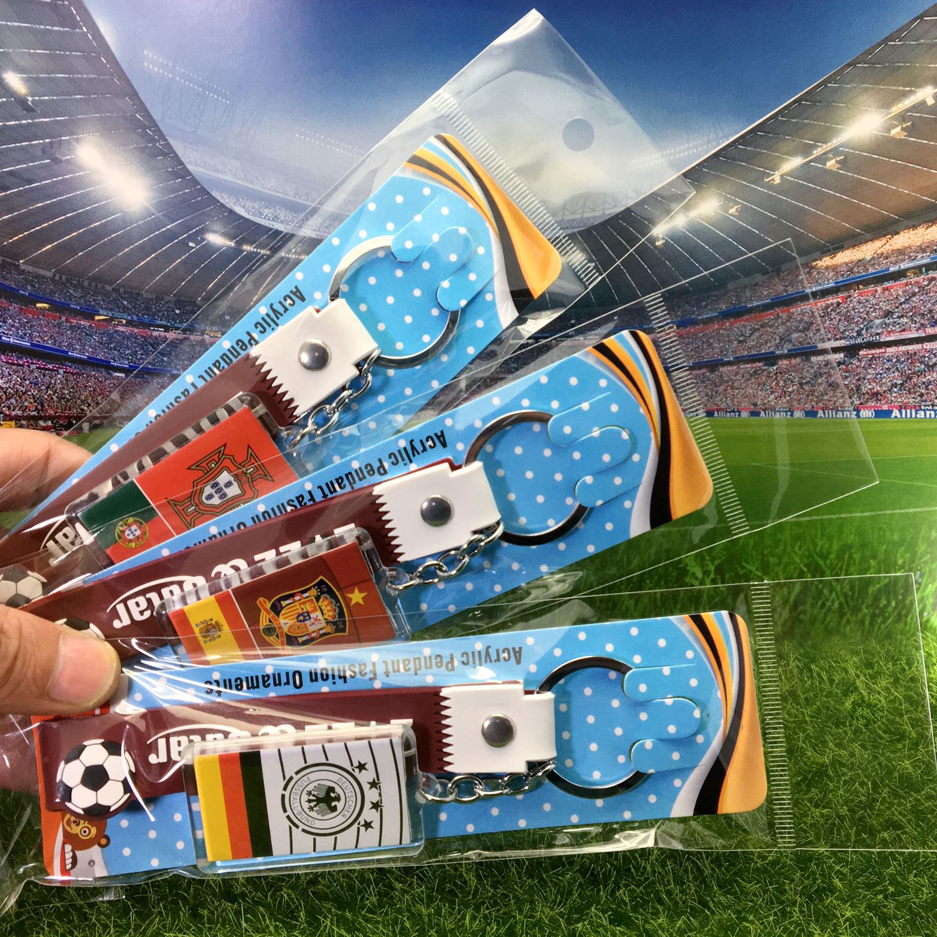 相框国旗+手带-包装方式