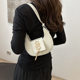 Popular Bag Women's 2024 Summer Simple New Arrival Beautiful Personality Hand Bag Women's Underarm Trendy Fashion Crescent Bag