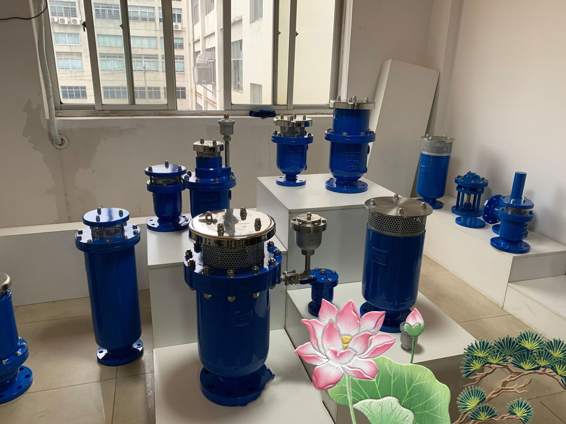 复合式排气阀 CARX-10C快速排气阀铸钢材质法兰连接常压常温 DN40