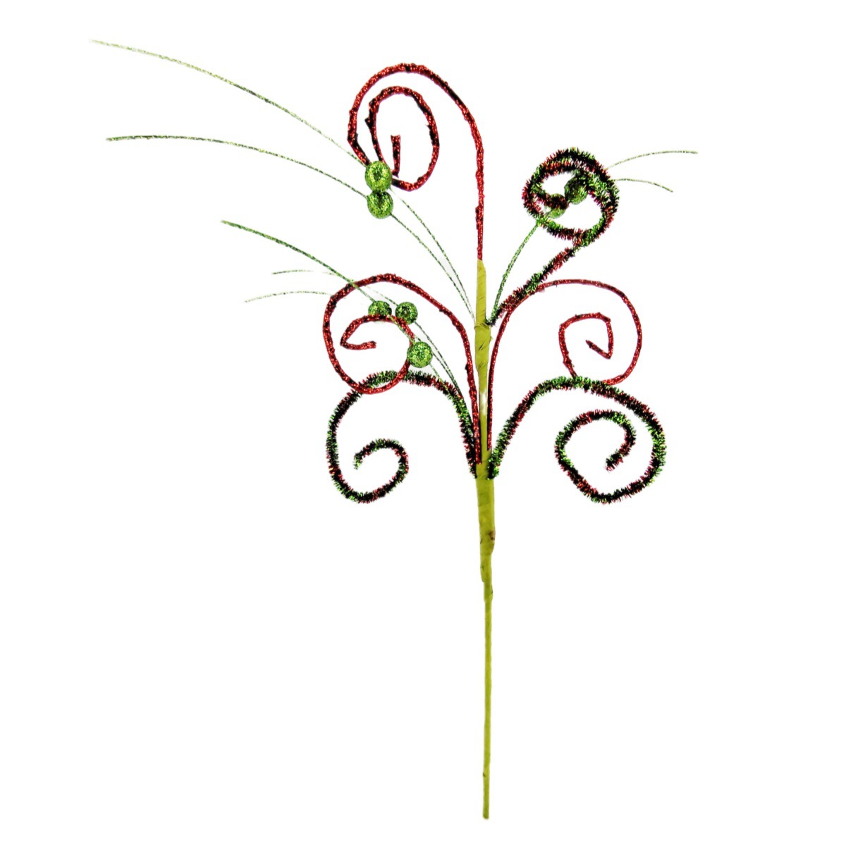 Fabricantes transfronterizos directos polvo de oro caramelo de Navidad rotativo decoración de flores oro rosa verde twist stick caramelo inserto