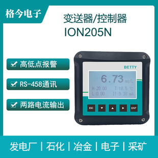 BETTY PH transmitter ION205N controller/intelligent alarm/two current