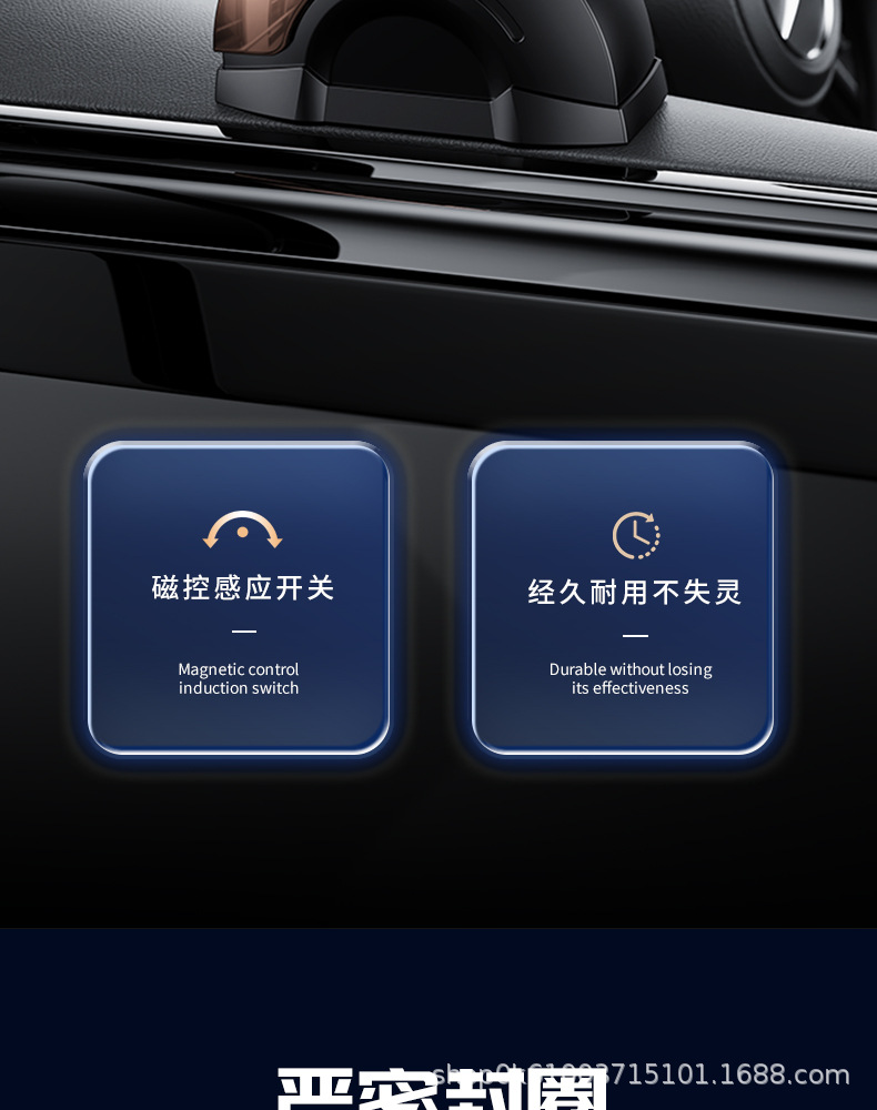 Car Ashtray, Car Door Ashtray, Windproof and Fly Ash-Proof, Metal Liner Ashtray, Creative Home and Car Dual-Use